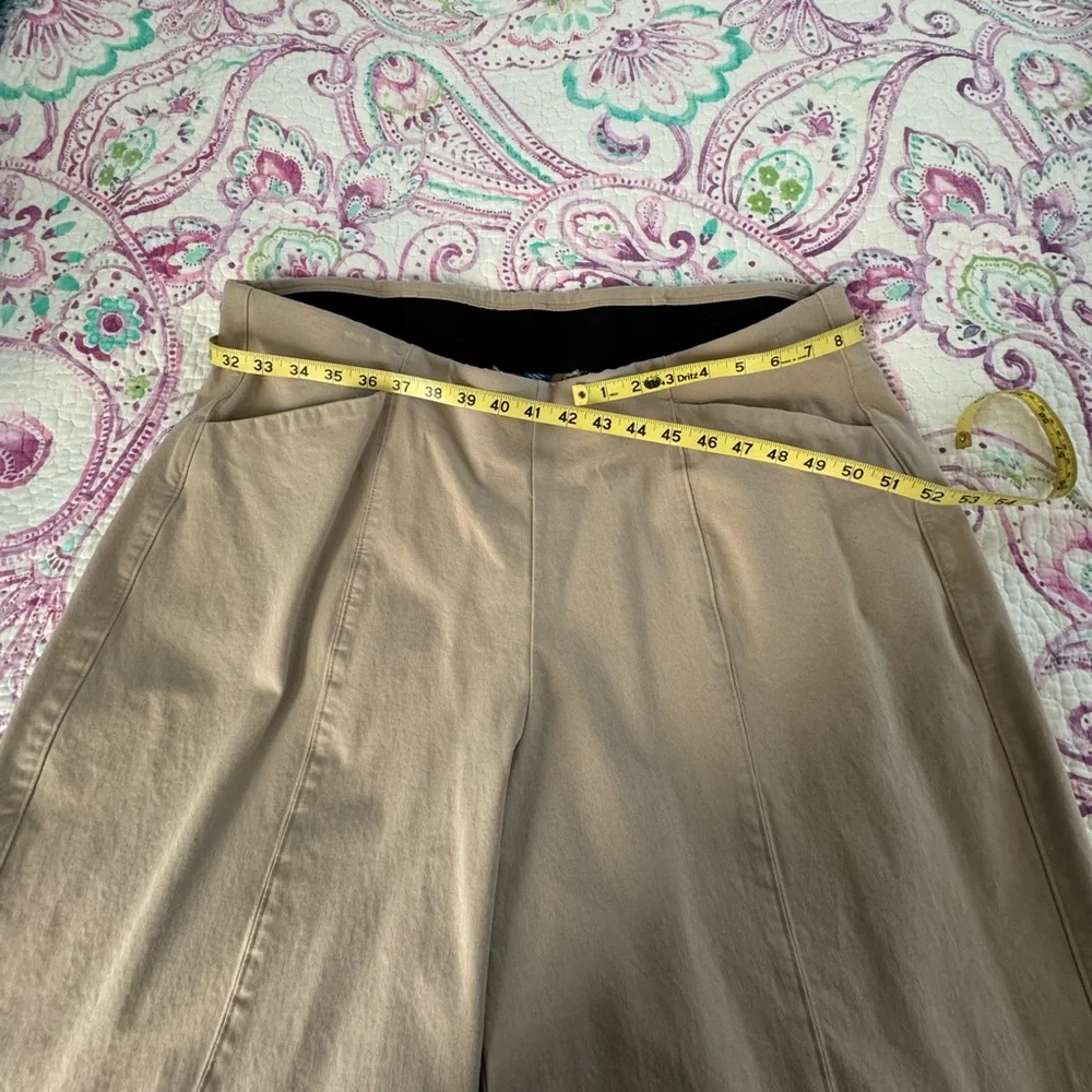 Old Navy Pixie Wide Leg Tan Pants XXL Mocha Taffy Color - Picture 4 of 10